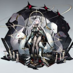 This is a pixiv picture whose title is 🐍.