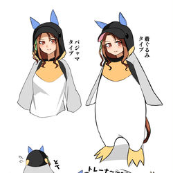This is a pixiv picture whose title is キングペンギン.