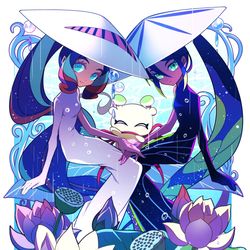 This is a pixiv picture whose title is 【FGO】水怪クライシス.