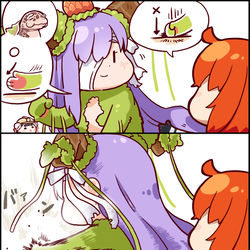 This is a pixiv picture whose title is FGO　水怪クライシスネタ.