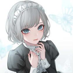 This is a pixiv picture whose title is 幸蝶.