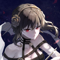 This is a pixiv picture whose title is ヨル・フォージャー.