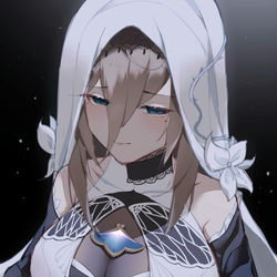 This is a pixiv picture whose title is 修女阿波尼亚.