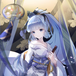 This is a pixiv picture whose title is 鹤归.