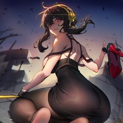 This is a pixiv picture whose title is ヨル・フォージャー.
