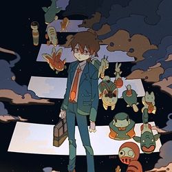 This is a pixiv picture whose title is 百奇夜行.
