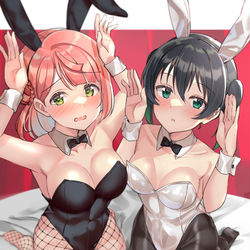 This is a pixiv picture whose title is あゆぴょんゆうぴょん.