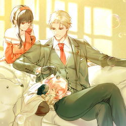 This is a pixiv picture whose title is SPY_FAMILY.