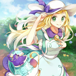 This is a pixiv picture whose title is リーリエ.