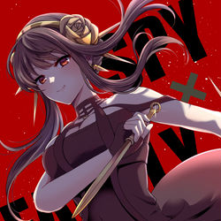 This is a pixiv picture whose title is ヨル・フォージャー.