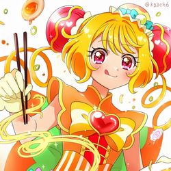 This is a pixiv picture whose title is ヤムヤム！！.