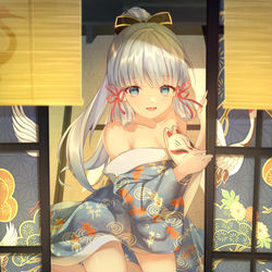 This is a pixiv picture whose title is 祭典准备.