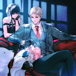 This is a pixiv picture whose title is SPY_FAMILY.