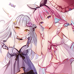 This is a pixiv picture whose title is あくしお♡.