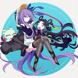 This is a pixiv picture whose title is らむらむとワガハイ.