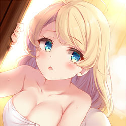 This is a pixiv picture whose title is お風呂で.