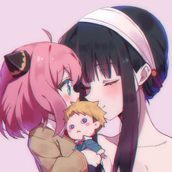 This is a pixiv picture whose title is スパイファミリーrkgk.
