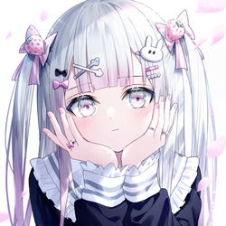 This is a pixiv picture whose title is 目があったね🎀.