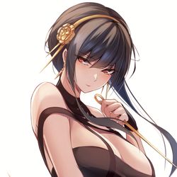This is a pixiv picture whose title is ヨル・フォージャー.