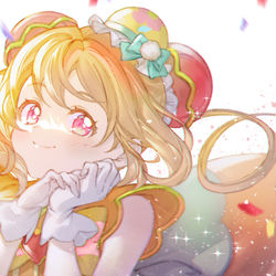 This is a pixiv picture whose title is キュアヤムヤム.