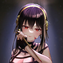 This is a pixiv picture whose title is Yor Forger.