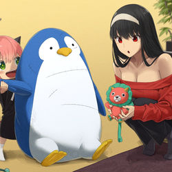 This is a pixiv picture whose title is SPY×FAMILY.