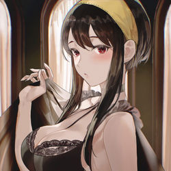 This is a pixiv picture whose title is ヨル・フォージャー.
