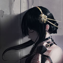 This is a pixiv picture whose title is 🌹.