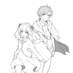 This is a pixiv picture whose title is Anya & Damian.