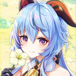 This is a pixiv picture whose title is 甘雨ちゃん.