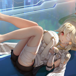 This is a pixiv picture whose title is ウサギ.