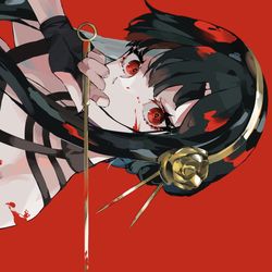 This is a pixiv picture whose title is ヨルさん.