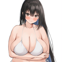 This is a pixiv picture whose title is 水着.