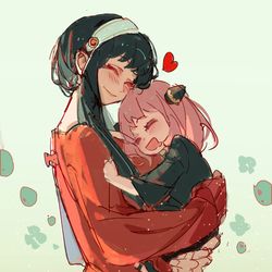 This is a pixiv picture whose title is mom❤.