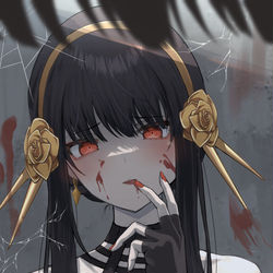 This is a pixiv picture whose title is いばら姫.