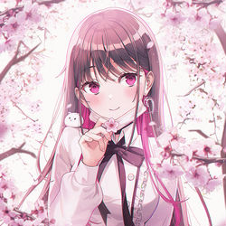 This is a pixiv picture whose title is 春が行く前に.