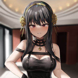 This is a pixiv picture whose title is ヨル・フォージャー.