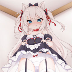 This is a pixiv picture whose title is たくしあげハムマンちゃん.
