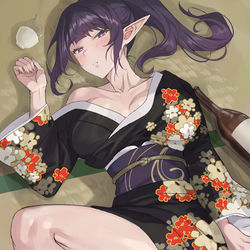 This is a pixiv picture whose title is 20220427_OC Arisa.