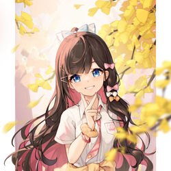 This is a pixiv picture whose title is 璃.