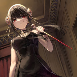 This is a pixiv picture whose title is 課題.