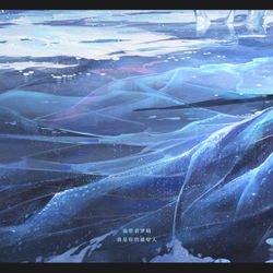 This is a pixiv picture whose title is 三体同人-宇宙的真相.