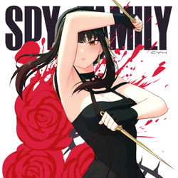 This is a pixiv picture whose title is Yor Forger.