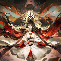 This is a pixiv picture whose title is 面灵气.