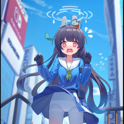 This is a pixiv picture whose title is 霞沢ミユ.