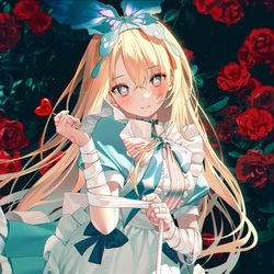 This is a pixiv picture whose title is ᴬˡᶤᶜᵉ*.₊❣.