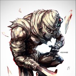 This is a pixiv picture whose title is ハングドマン.