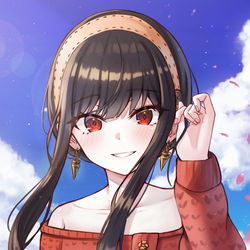 This is a pixiv picture whose title is Yor.