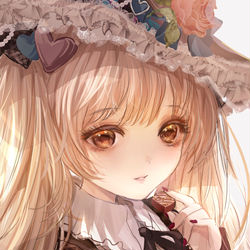 This is a pixiv picture whose title is witch girl２(顔アップ版まとめ).