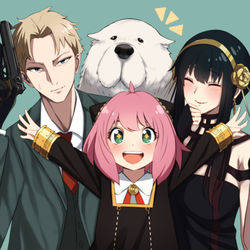 This is a pixiv picture whose title is フォージャー家.